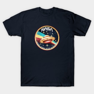 NASA Emblem - Never Attend Space Adventures (Acronym Collection) T-Shirt